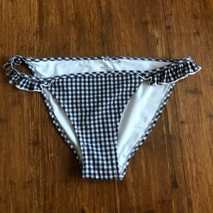 Arie gingham bathing suit bottom